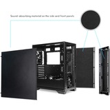 Chieftec Midi APEX Series GA-01B-Q-OP Midi Tower, Cajas de torre negro, Midi Tower, PC, ATX, EATX, ITX, micro ATX, Mini-ITX, SSI CEB, SSI EEB, uATX, SPCC, 17,5 cm, 40 cm