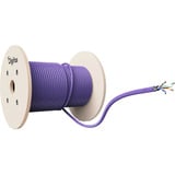 Digitus Cable de instalación Professional Cat.6 F/UTP simplex, Eca violeta
