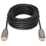 Digitus Cable híbrido de fibra óptica HDMI AOC, UHD 8K negro