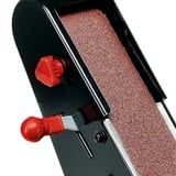 EINHELL Lijadora de banda de pie TC-US 350, Esmeriladora doble rojo/Negro