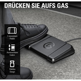 Elgato 10GBF9901 pedal de efectos Pedal de expresión Negro, Pedales negro, Pedal de expresión, Negro, 244 mm, 175 mm, 49 mm, 930 g