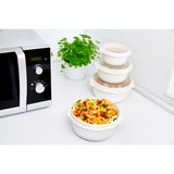 Emsa 459061200 recipiente de almacenar comida Blanco 3 pieza(s), Caja blanco, Blanco, Alemania, 190 mm, 200 mm, 250 mm, 370 g