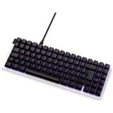 NZXT KB-175DE-WR, Teclado para gaming blanco/Negro