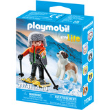 PLAYMOBIL My Life Caminante con San Bernardo, Juegos de construcción 