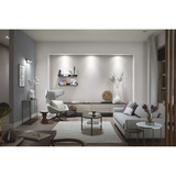 Philips Hue Foco empotrable White & Color Ambiance Centura paquete de 3, Luz de LED blanco