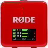 Rode Microphones Wireless GO (Gen 3), Micrófono rojo