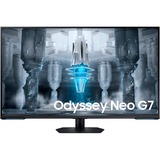 Samsung S43CG700NU pantalla para PC 109,2 cm (43") 3840 x 2160 Pixeles 4K Ultra HD LED Negro, Blanco, Monitor de gaming negro/blanco, 109,2 cm (43"), 3840 x 2160 Pixeles, 4K Ultra HD, LED, 1 ms, Negro, Blanco