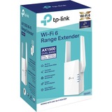 TP-Link RE500X ampliador de red Transmisor y receptor de red Blanco 1000 Mbit/s, Repetidor Transmisor y receptor de red, 1200 Mbit/s, 1000 Mbit/s, Windows 10, Windows 7, Windows 8, Windows 8.1, Windows 98SE, Windows NT, Windows Vista, Windows XP, Internet Explorer 11, Firefox 12.0, Chrome 20.0, Safari 4.0, Interno