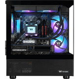 Thermaltake PC-000107-DE, Gaming-PC negro/Transparente