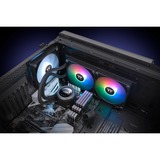 Thermaltake TH280 V2 Ultra ARGB Sync All-In-One Liquid Cooler, Refrigeración por agua negro