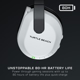 Turtle Beach Stealth 600 Gen 3 Auriculares Inalámbrico Diadema Juego Bluetooth Blanco, Auriculares para gaming blanco, Inalámbrico, 20 - 20000 Hz, Juego, 320 g, Auriculares, Blanco