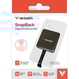 Verbatim SnapBack SSD 512 GB Mocha Metallic, Unidad de estado sólido marrón