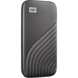 WD My Passport 2000 GB Gris, Unidad de estado sólido gris, 2000 GB, USB Tipo C, 3.2 Gen 2 (3.1 Gen 2), 1050 MB/s, Protección mediante contraseña, Gris