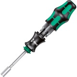 Wera Kraftform Kompakt 28, 7 piezas, Llave de tubo negro/Verde
