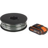 Worx WR165E, Robot cortacésped naranja/Negro