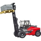 bruder 02513, Automóvil de construcción rojo/Negro