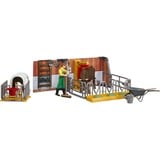 bruder bworld establo para vacas y terneros con agricultor, Escenario multicolor