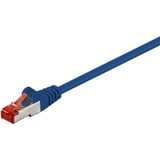 goobay Cable de parche Cat.6 S/FTP (PiMF) azul