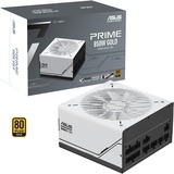ASUS AP-850G unidad de fuente de alimentación 850 W 20+4 pin ATX ATX Negro, Blanco, Fuente de alimentación de PC blanco/Negro, 850 W, 100 - 240 V, Activo, 110 W, 846 W, 110 W