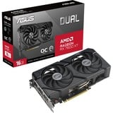 Dual -RX7600XT-O16G AMD Radeon RX 7600 XT 16 GB GDDR6, Tarjeta gráfica