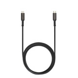 ASUS LCR50 cable USB 1,5 m USB C 0,48 Gbit/s 240 W Negro negro, 1,5 m, USB C, USB C, 0,48 Gbit/s, Negro