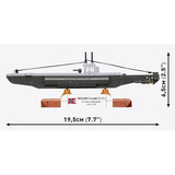 COBI HNoMS Uredd (P-41) submarino clase U, Juegos de construcción 