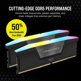 Corsair CMH32GX5M2D6000Z38, Memoria RAM negro
