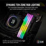 Corsair CMH32GX5M2D6000Z38, Memoria RAM negro