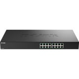 D-Link Switch no gestionado Multi-Gigabit 2.5G de 16 puertos, Interruptor/Conmutador negro