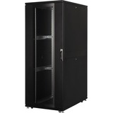 Digitus Armario de servidor de la serie Unique - 800 x 1200 mm (an. x pr.), Armario IT negro, Rack o bastidor independiente, 42U, 1000 kg, Negro