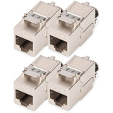 Digitus DN-93816-4, Módulo Keystone plateado