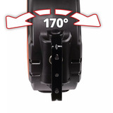 EINHELL Enrollador automático de manguera neumática TC-PH 150, Soporte para manguera negro/Rojo