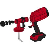 EINHELL TC-SY 18/60 Li-Solo, 4260025, Arma de aerosol rojo/Negro