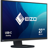 EIZO FlexScan EV2720S pantalla para PC 68,6 cm (27") 2560 x 1440 Pixeles Quad HD LCD Negro, Monitor LED negro, 68,6 cm (27"), 2560 x 1440 Pixeles, Quad HD, LCD, 5 ms, Negro
