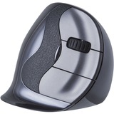 Evoluent BNEEVRDW ratón Oficina mano derecha RF inalámbrico Laser 3200 DPI negro/Plateado, mano derecha, Diseño vertical, Laser, RF inalámbrico, 3200 DPI, Negro