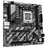 GIGABYTE B840M D2H Placa base - Procesadores AMD Ryzen 9000, VRM de 5+2+2 fases, hasta 7600 MHz DDR5, 1xPCIe 4.0 + 1xPCIe 3.0 M.2, LAN 2.5GbE, USB 3.2 Gen 1 VRM de 5+2+2 fases, hasta 7600 MHz DDR5, 1xPCIe 4.0 + 1xPCIe 3.0 M.2, LAN 2.5GbE, USB 3.2 Gen 1, AMD, Zócalo AM5, AMD Ryzen 7000 Series, AMD Ryzen 8000 Series, AMD Ryzen 9000 Series, Zócalo AM5, DDR5-SDRAM, 128 GB