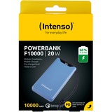 Intenso F10000 Blue, 7332035, Banco de potencia azul