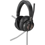 Kensington Auriculares circumaurales USB-C H2000, Auriculares con micrófono negro, Alámbrico, Oficina/Centro de llamadas, 20 - 20000 Hz, 190 g, Auriculares, Negro