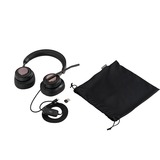 Kensington Auriculares circumaurales USB-C H2000, Auriculares con micrófono negro, Alámbrico, Oficina/Centro de llamadas, 20 - 20000 Hz, 190 g, Auriculares, Negro