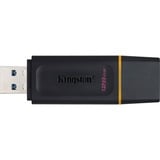 Kingston DataTraveler Unidad Flash USB 3.2 Exodia, Lápiz USB negro/Amarillo, 128 GB, USB tipo A, 3.2 Gen 1 (3.1 Gen 1), Tapa, 11 g, Negro, Amarillo