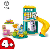 LEGO Diversión en el Parque de Juegos con Bluey y Chloe, Juegos de construcción Juego de construcción, 4 año(s), Plástico, 104 pieza(s), 322 g