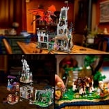 LEGO Ideas Dungeons & Dragons: Aventura del Dragón Rojo, Juegos de construcción Juego de construcción, 18 año(s), Plástico, 3745 pieza(s), 5,05 kg