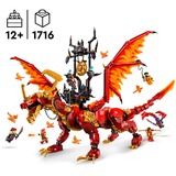 LEGO NINJAGO Dragón Fuente del Movimiento, Juegos de construcción Juego de construcción, 12 año(s), Plástico, 1716 pieza(s), 2,22 kg