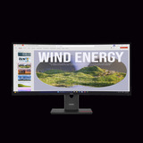 Lenovo T34WD-40(A253403T0), Monitor LED negro