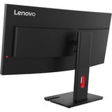 Lenovo ThinkVision T34WD-40 Monitor, Monitor LED negro, 86,4 cm (34"), 3440 x 1440 Pixeles, Wide Quad HD, LED, 6 ms, Negro