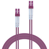 Lindy Cable dúplex LWL LC/LC OM4 gris