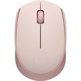 Logitech M171 Ratones, Ratón rosa, Ambidextro, Óptico, RF inalámbrico, Rosa