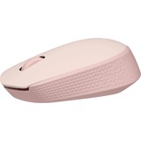 Logitech M171 Ratones, Ratón rosa, Ambidextro, Óptico, RF inalámbrico, Rosa