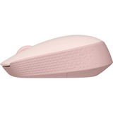 Logitech M171 Ratones, Ratón rosa, Ambidextro, Óptico, RF inalámbrico, Rosa