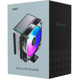 Ocypus Gamma A40 ARGB, Disipador de CPU negro